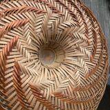 Vintage rattan lamp