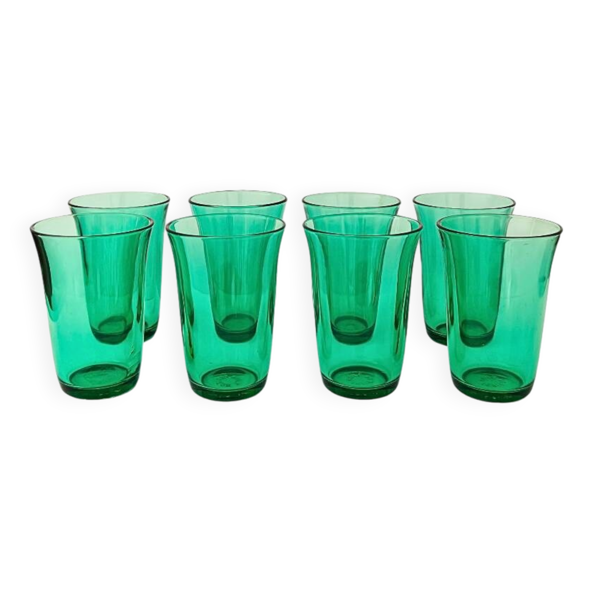 Verres Huile Lesieur Mid-Century - Lot de 8