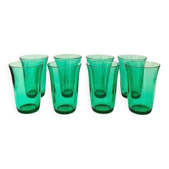 Verres Huile Lesieur Mid-Century - Lot de 8