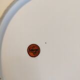 Limoges golden edé white plate