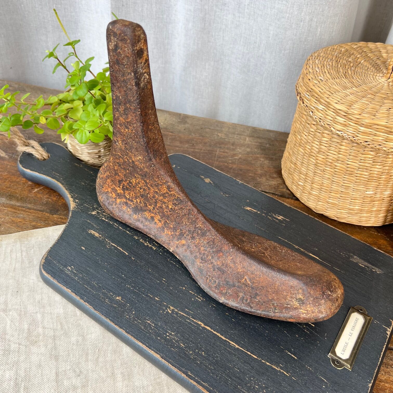 Pied de cordonnier vintage