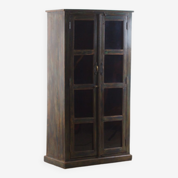 Vintage wooden wardrobe