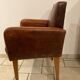 Leather armchair