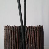 Wicker bottle