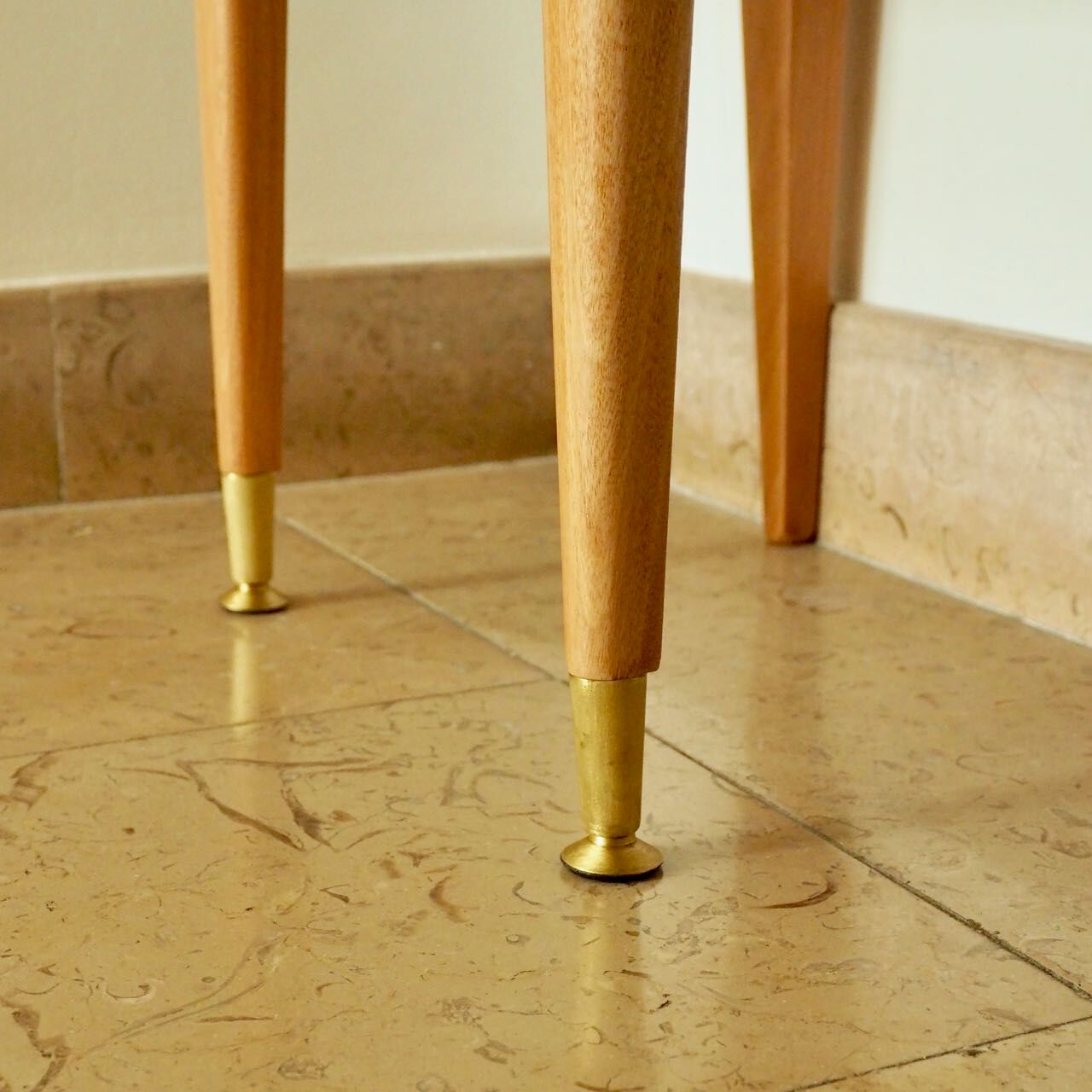 Vintage Scandinavian bedside table