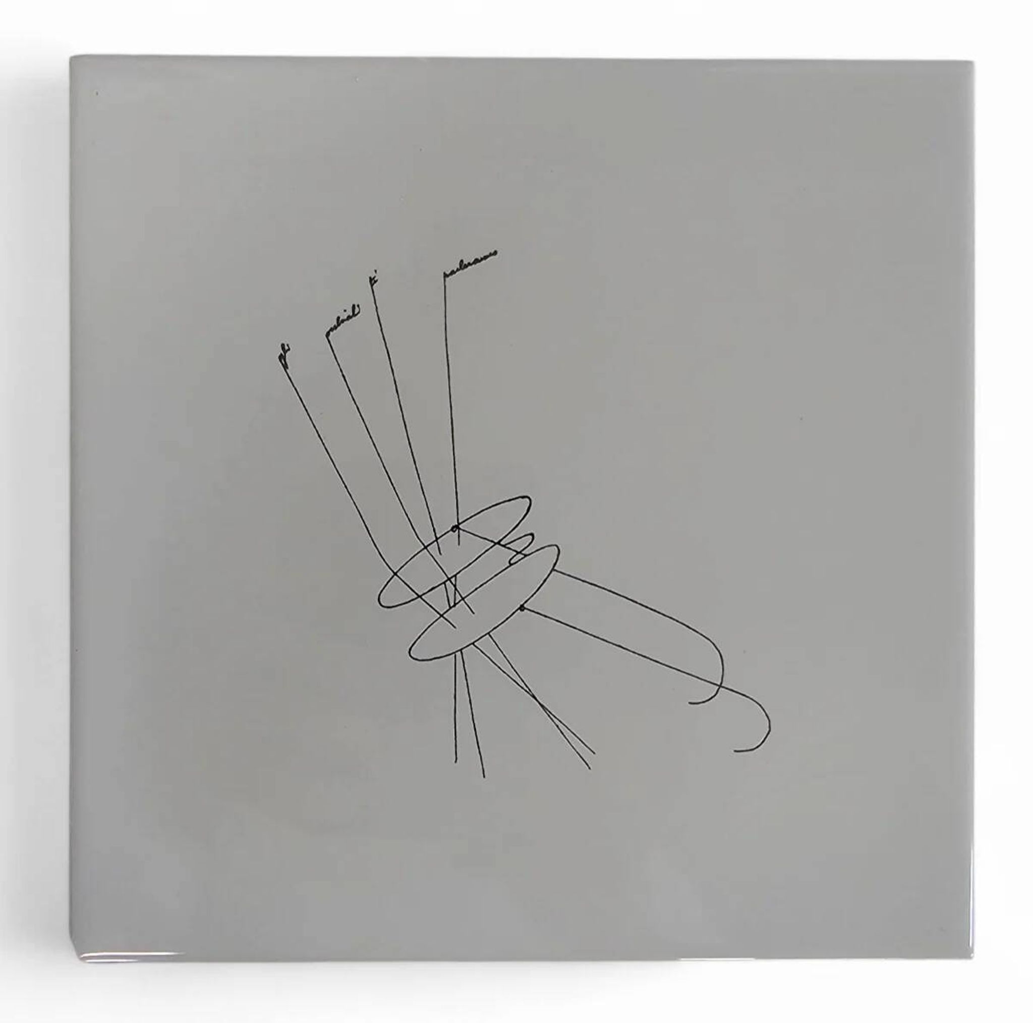 6 x Ceramic tile by Gio Ponti for Ceramica Bardelli