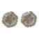 Lot de 2 cendriers / vide poches en cristal de Reims