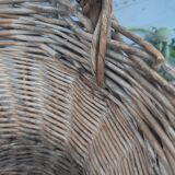Vintage wicker basket