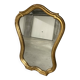 Old gold mirror