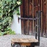 Old industrial style trolley