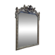 Napoleon III painted and gilded mirror