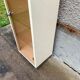 Medical cabinet showcase metal and vintage industrial glass 1950