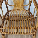 Rattan armchair 60'
