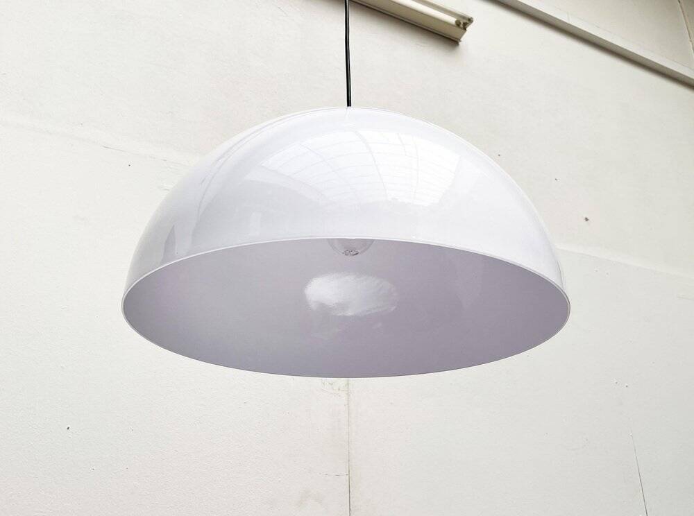 Sonorous Suspension Metal Mid-Century by Vico Magistretti for Oluce, 1970s