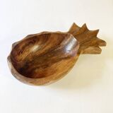 Wooden pocket tray, pineapple shape