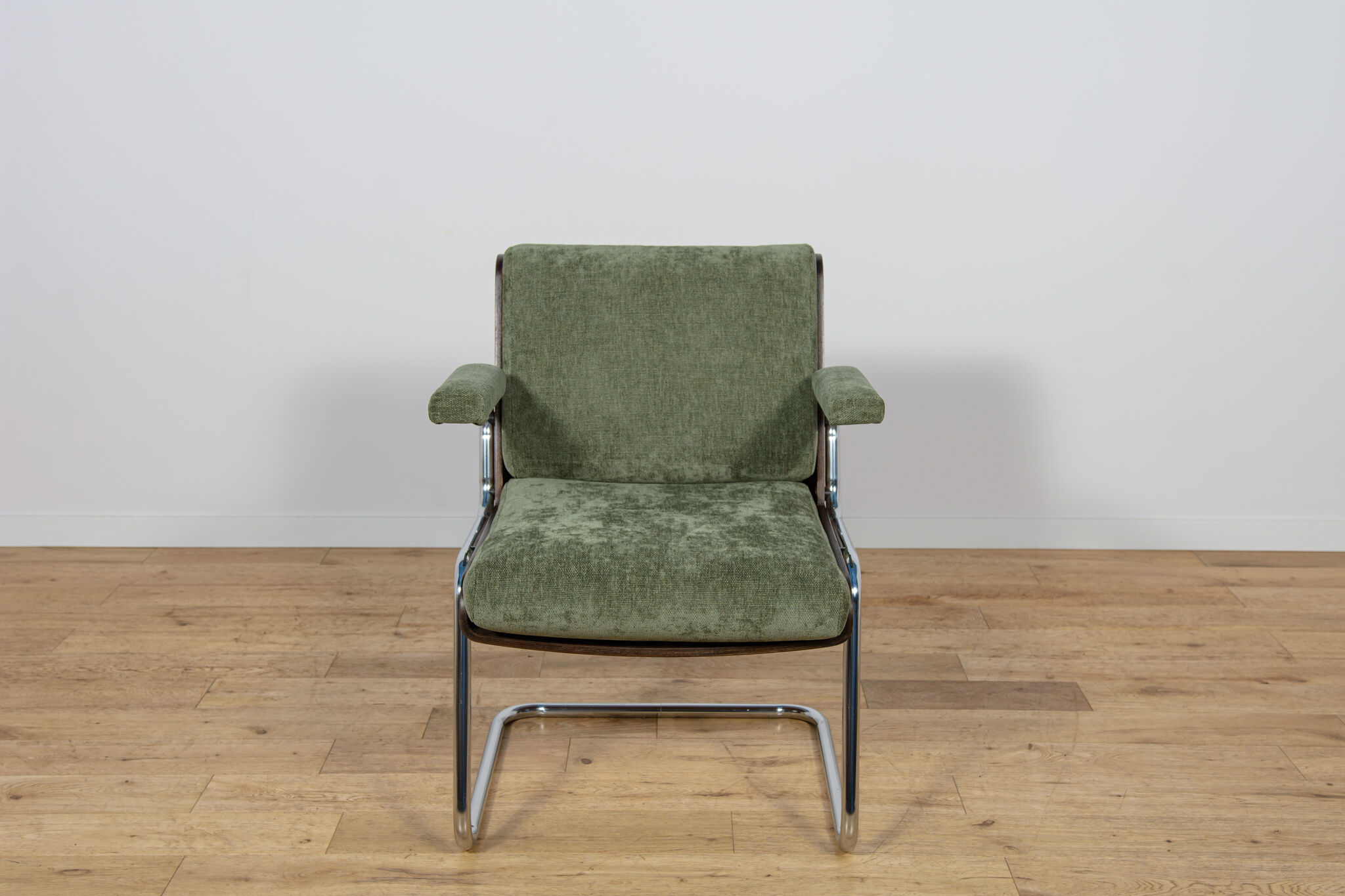 Chrome and Teak Chairs by Gordon Russell, United Kingdom, 1970s, Set of 4