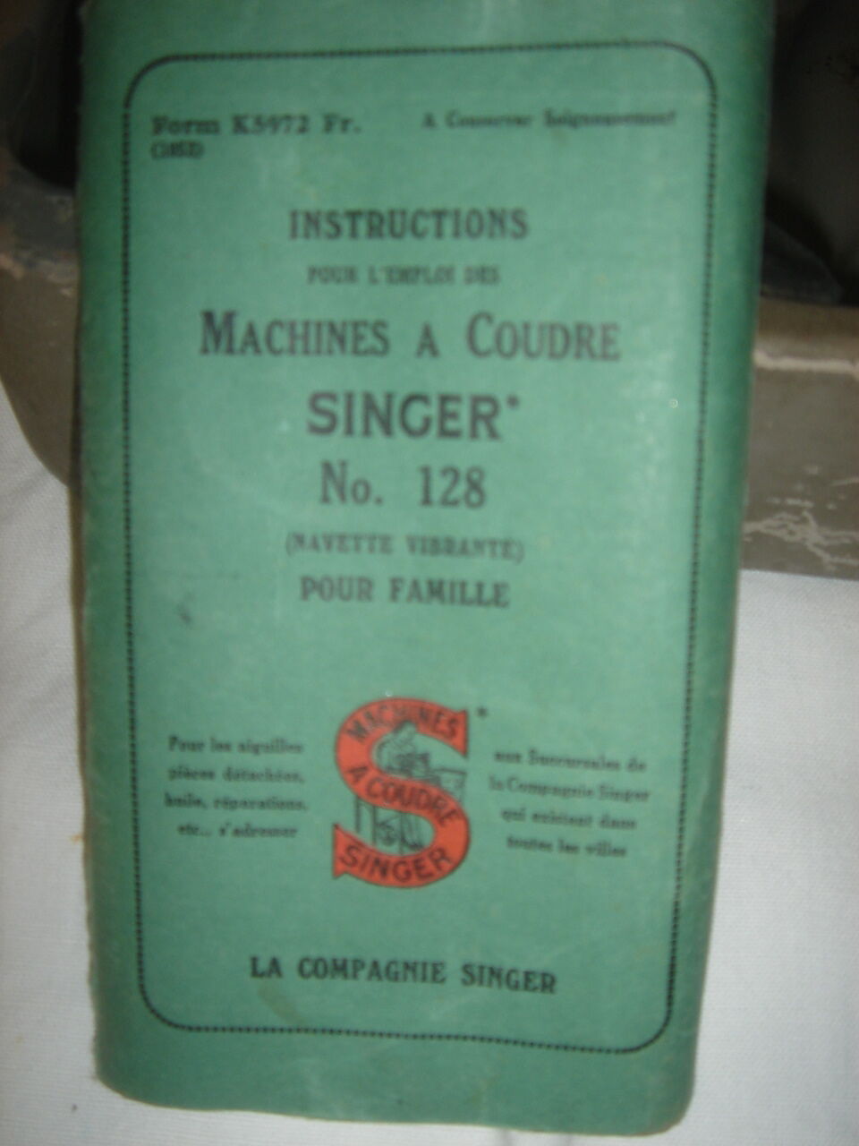 Singer Napoleon III sewing machine