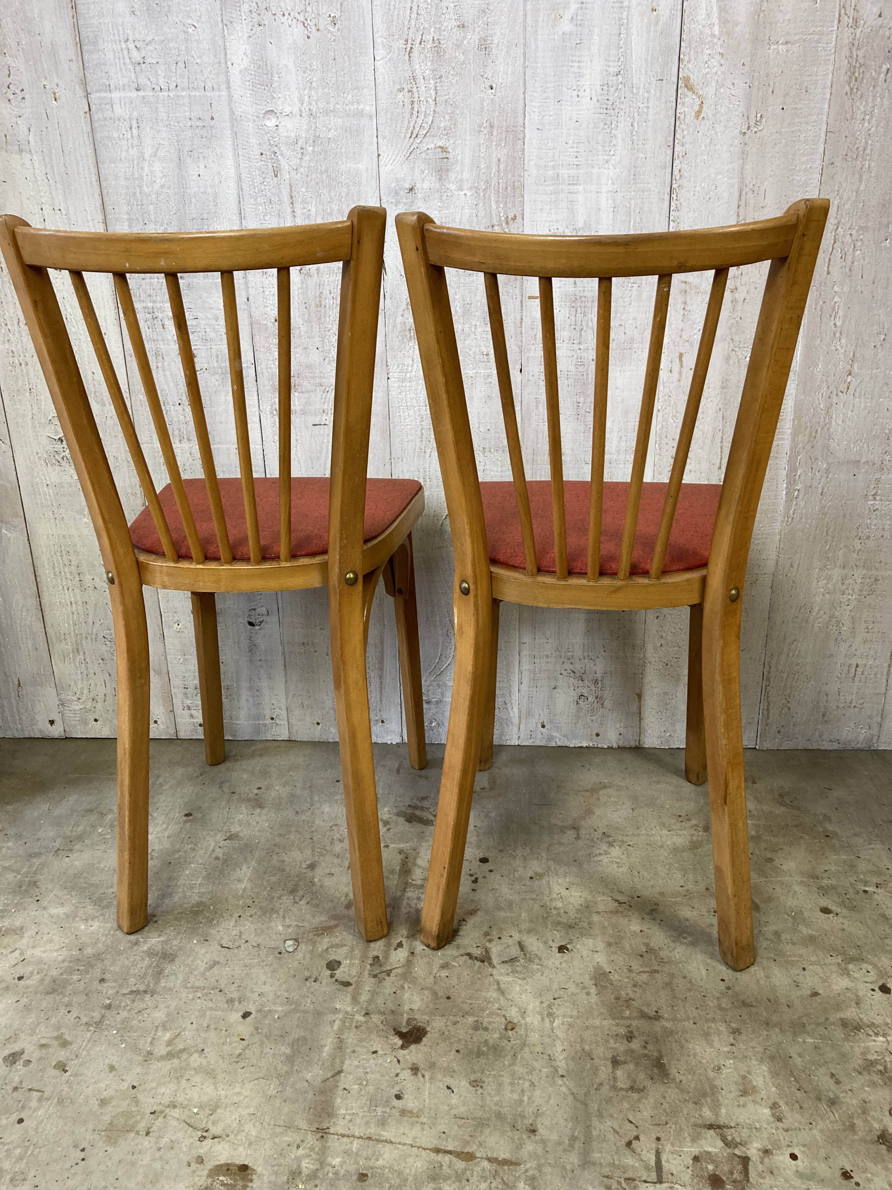 Pair of Baumann chairs
