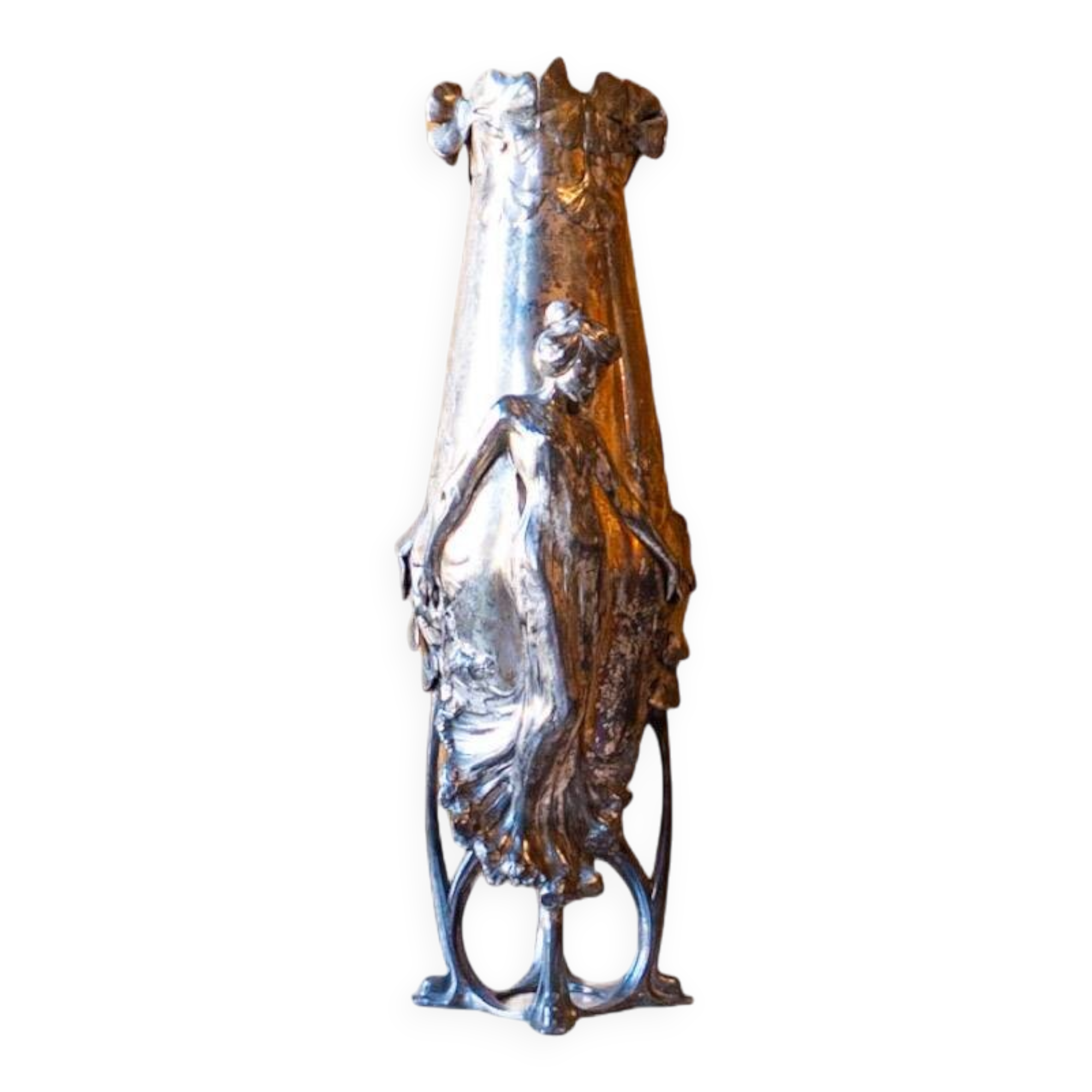 Sun vase by Hugo Leven, Germany 1900