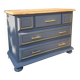 Wooden chest of drawers