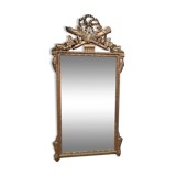 Louis XVI style golden mirror