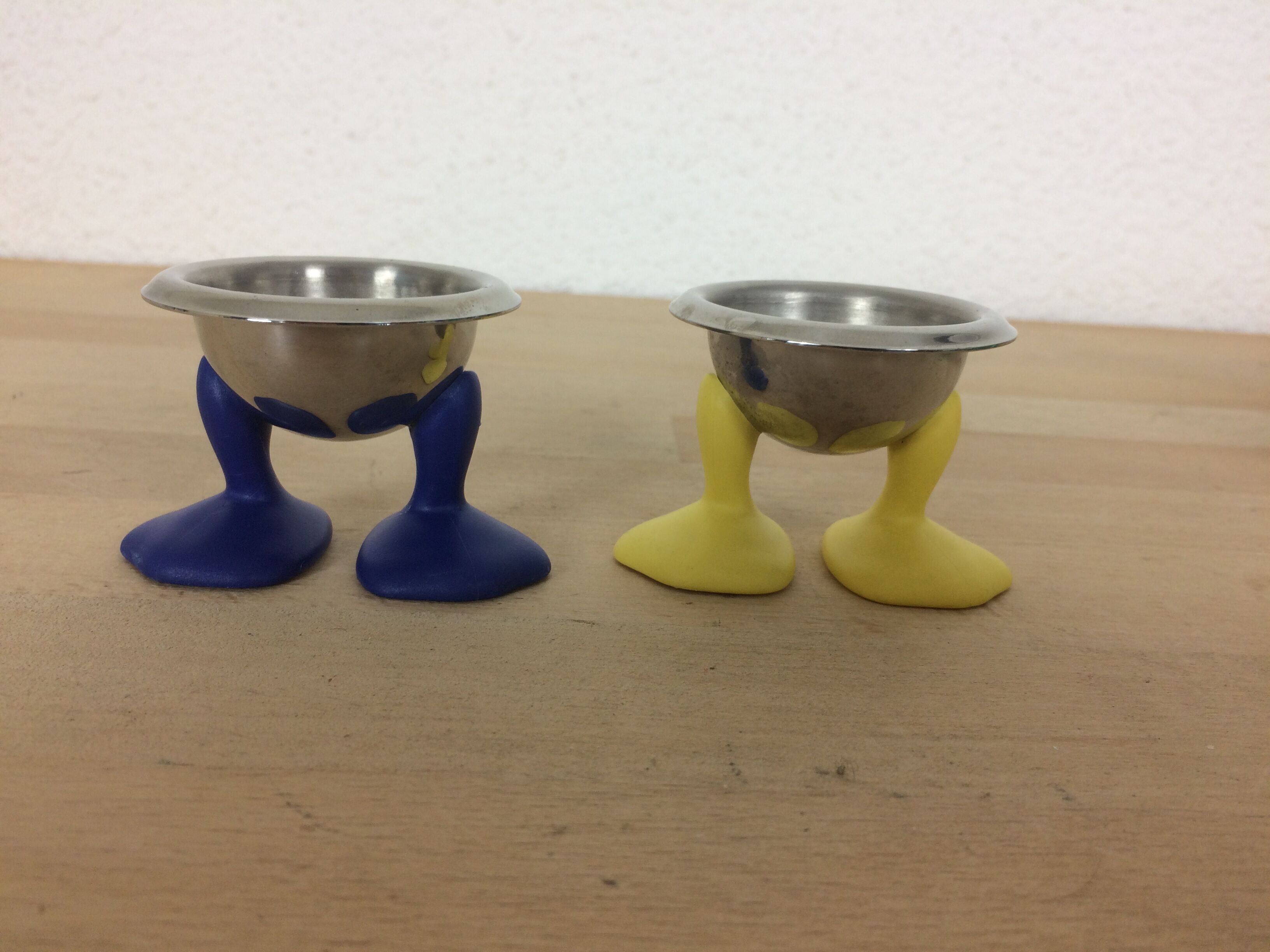 Pair of duck-footed cockroaches