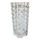 Geometric semi-crystal vase 1950s