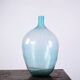 Vintage Turquoise Glass Bottle "Lady Jeanne" - France