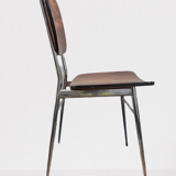 Wooden formica chairs effect 70 wide folder