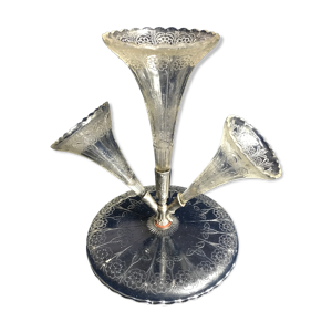 Ancienne vase cornet - tripode