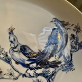 Dish signed Arsberg, "Le Buffon" after a Manufacture Royale de Sèvres model
