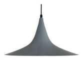 Gray trompet pendant light