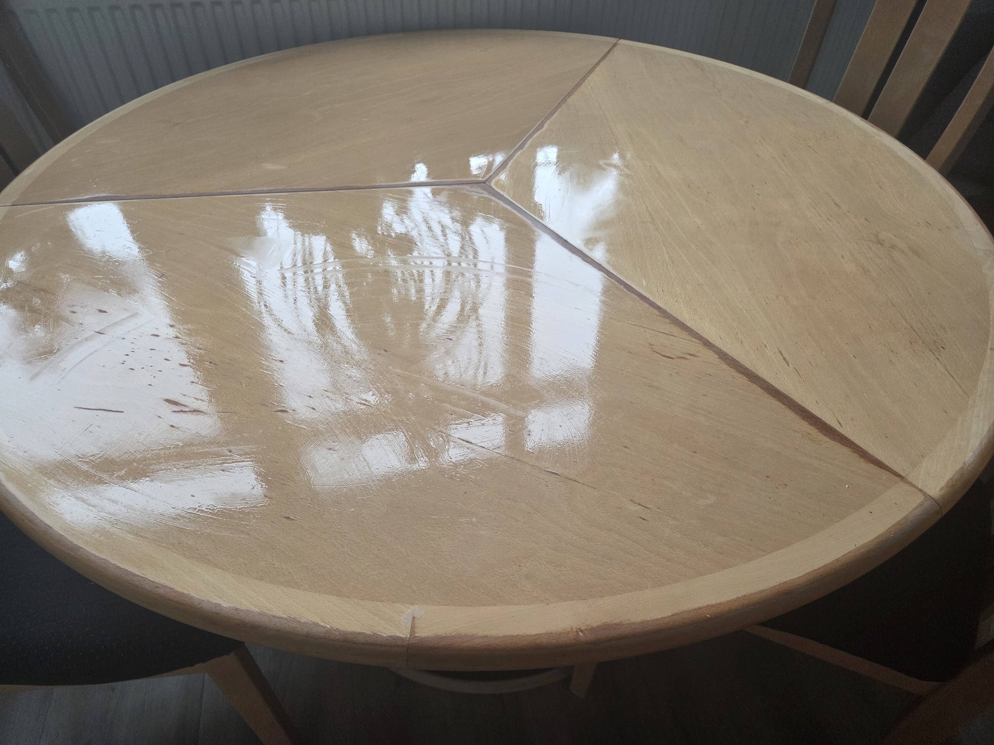 Skovby SM32 expanding dining table + 6 chairs