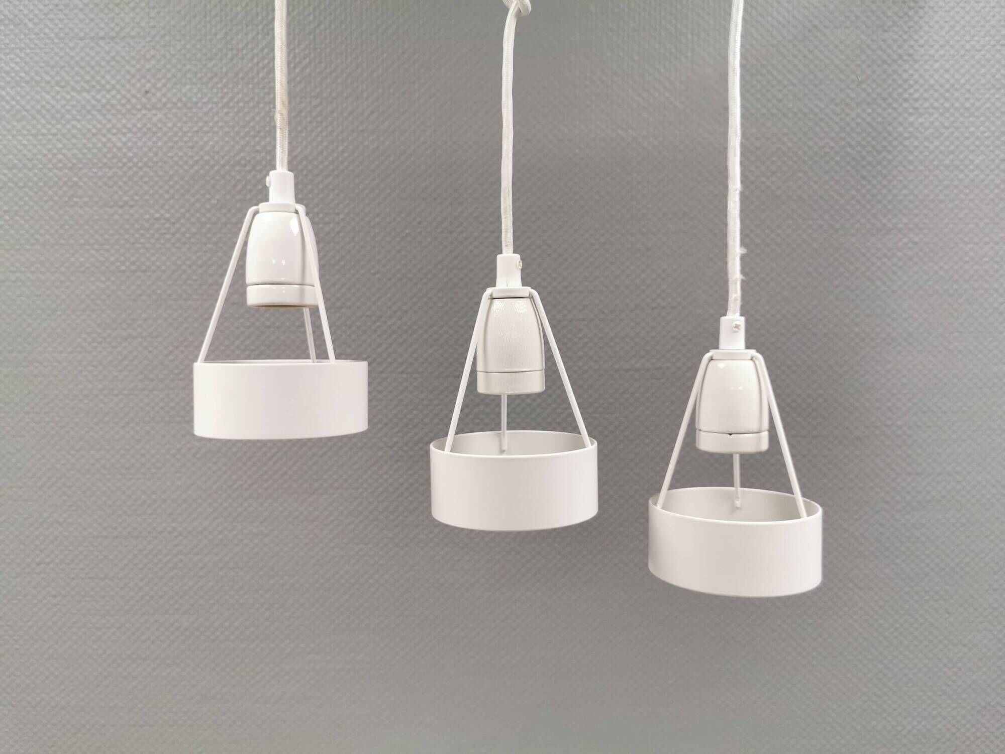 Rare designer hanging lamps by Erik Møller for Louis Poulsen Denmark