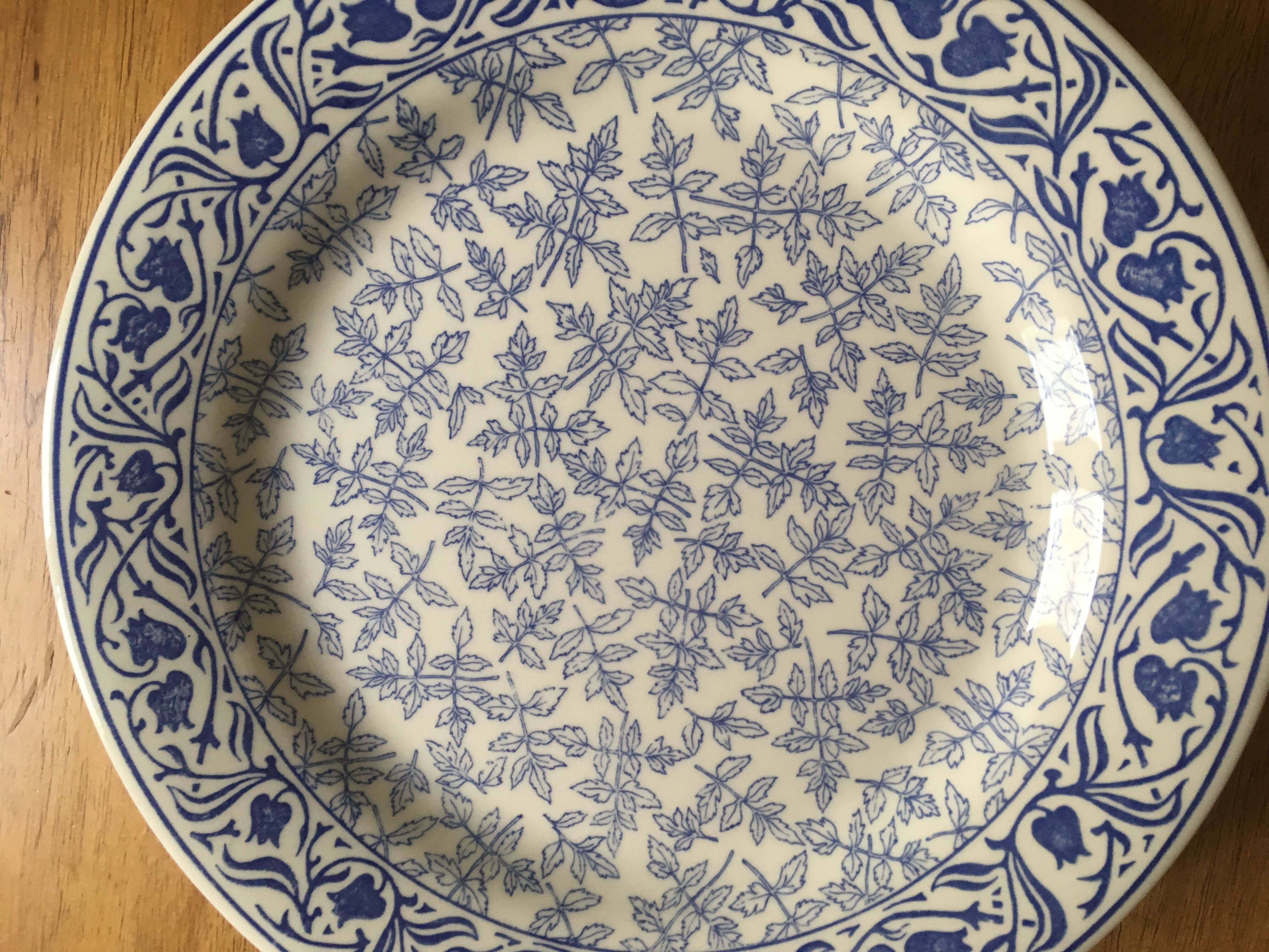Lot de 6 assiettes en gien
