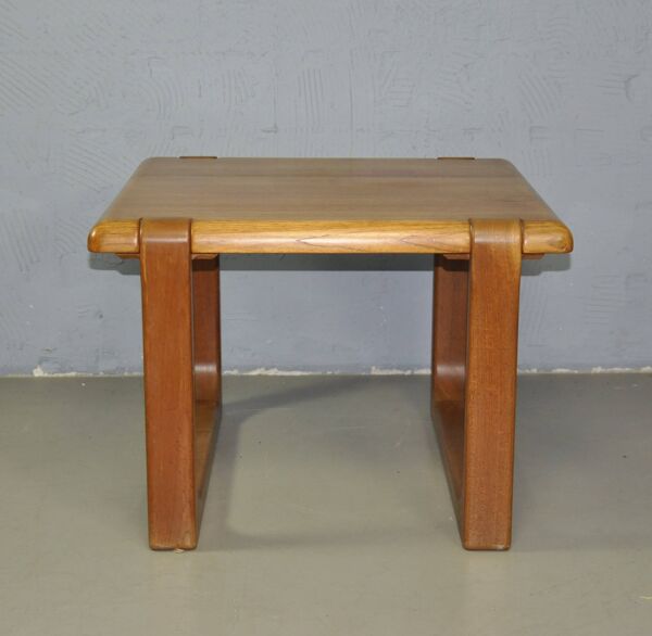 Table basse en teck Niels Bach