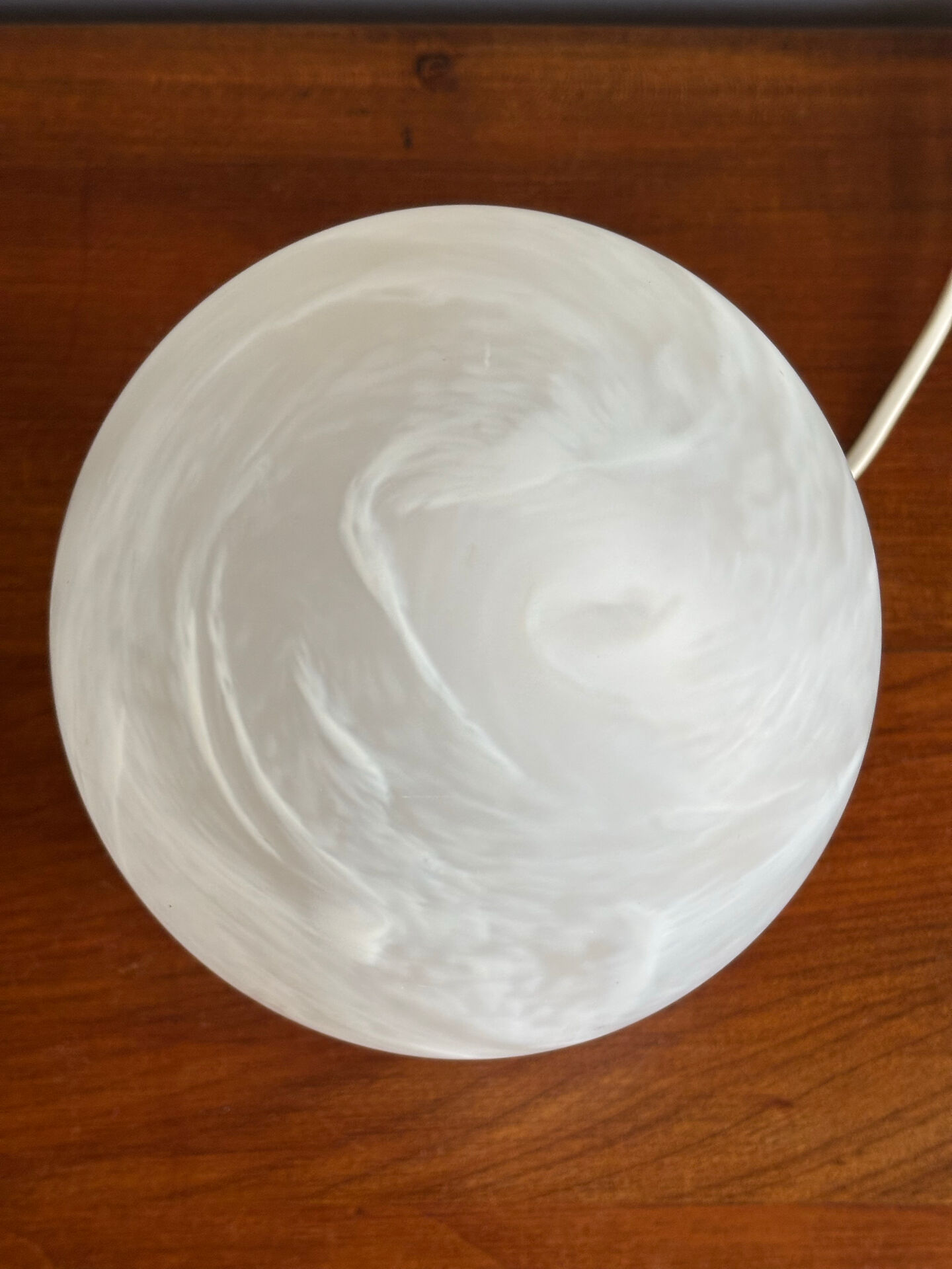 Vintage egg lamp