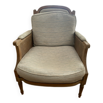Bérengère bohemian cane armchair
