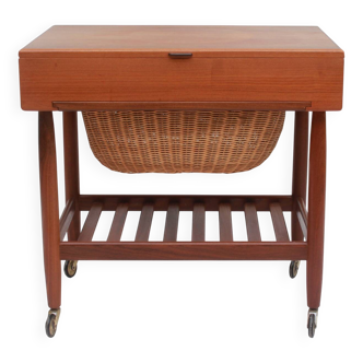 1960s Utensilo in Teak with basket