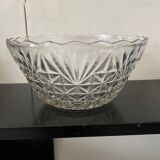 Saladier Anchor Hocking en cristal taillé