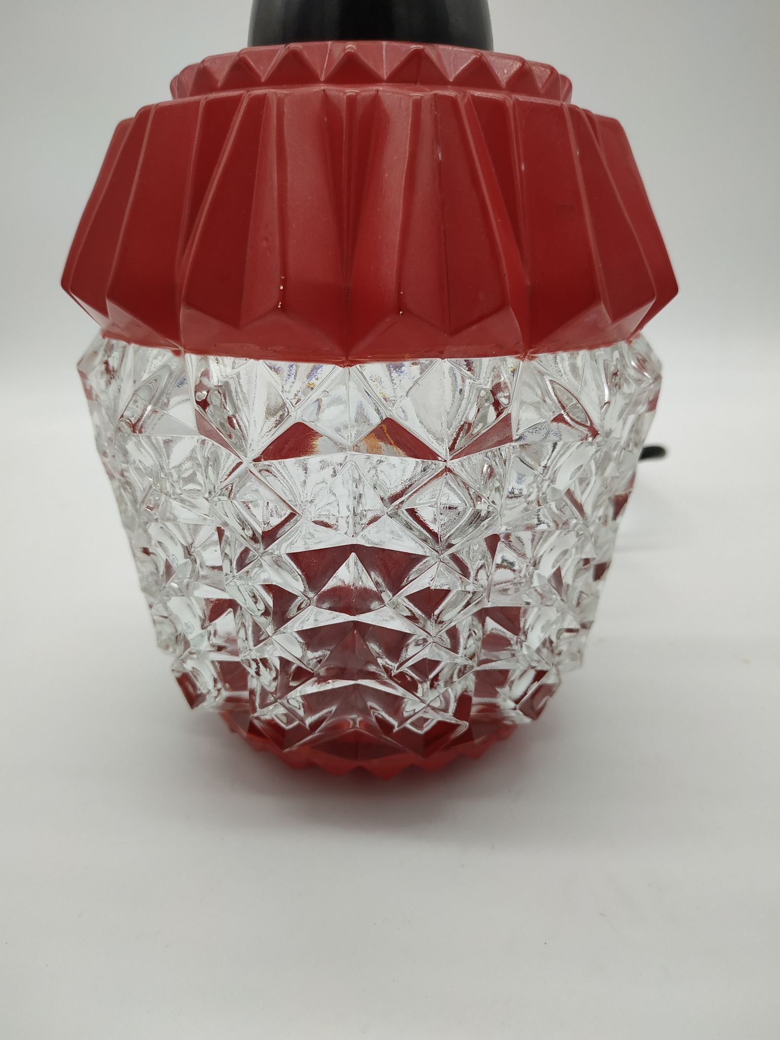 Suspension vintage design lampion années 50