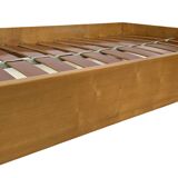 Vintage daybed of the 1960s Netherlands minimalist design in oak