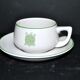 2 tasses vintage tortue en porcelaine allemande Bavaria Bauscherweiden