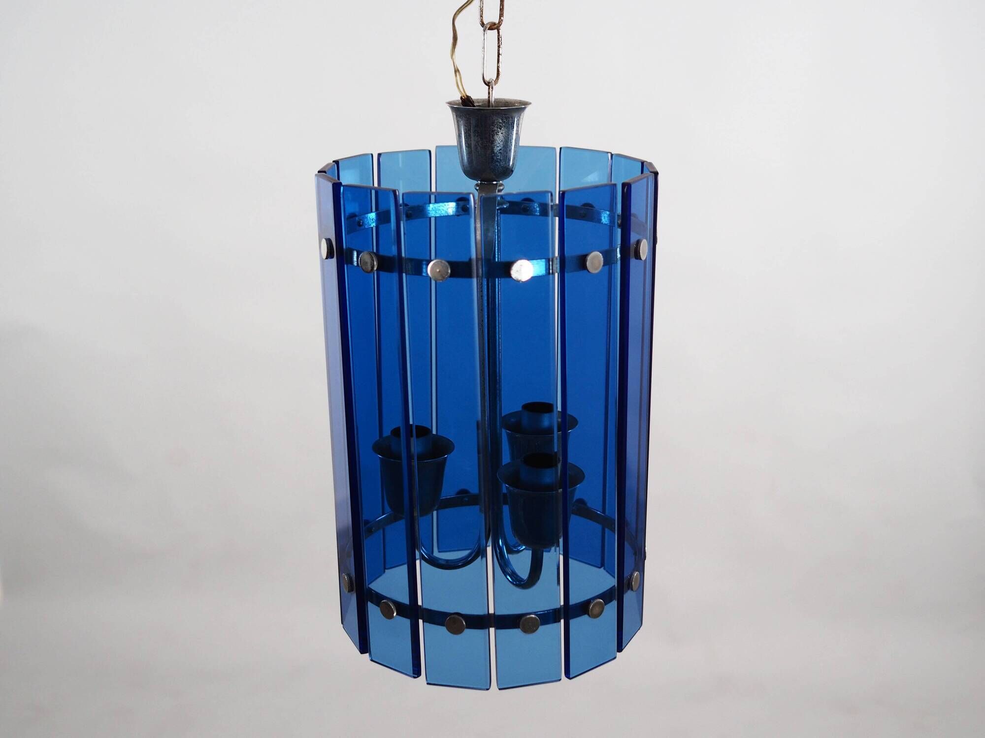 Pendant lamp, Italian design, 1970s, production: Italy