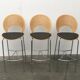 Trinidad stools and table by Nanna Ditzel for Fredericia, 1990s, set of 4.