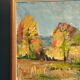 Huile sur toile originale suédoise – “Klar September” par Gunnar Rydholm