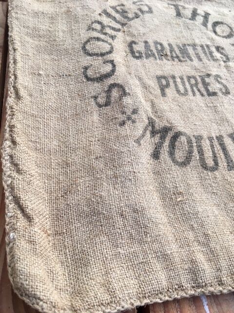 "Scories Thomas - s" burlap bag