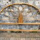 Vintage rattan headboard 1970 140cm