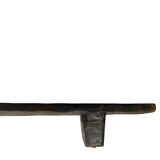 Vintage wabi sabi Senufo or Naga bench low table