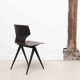 Chaise galvanitas s19 vintage ébène / noir